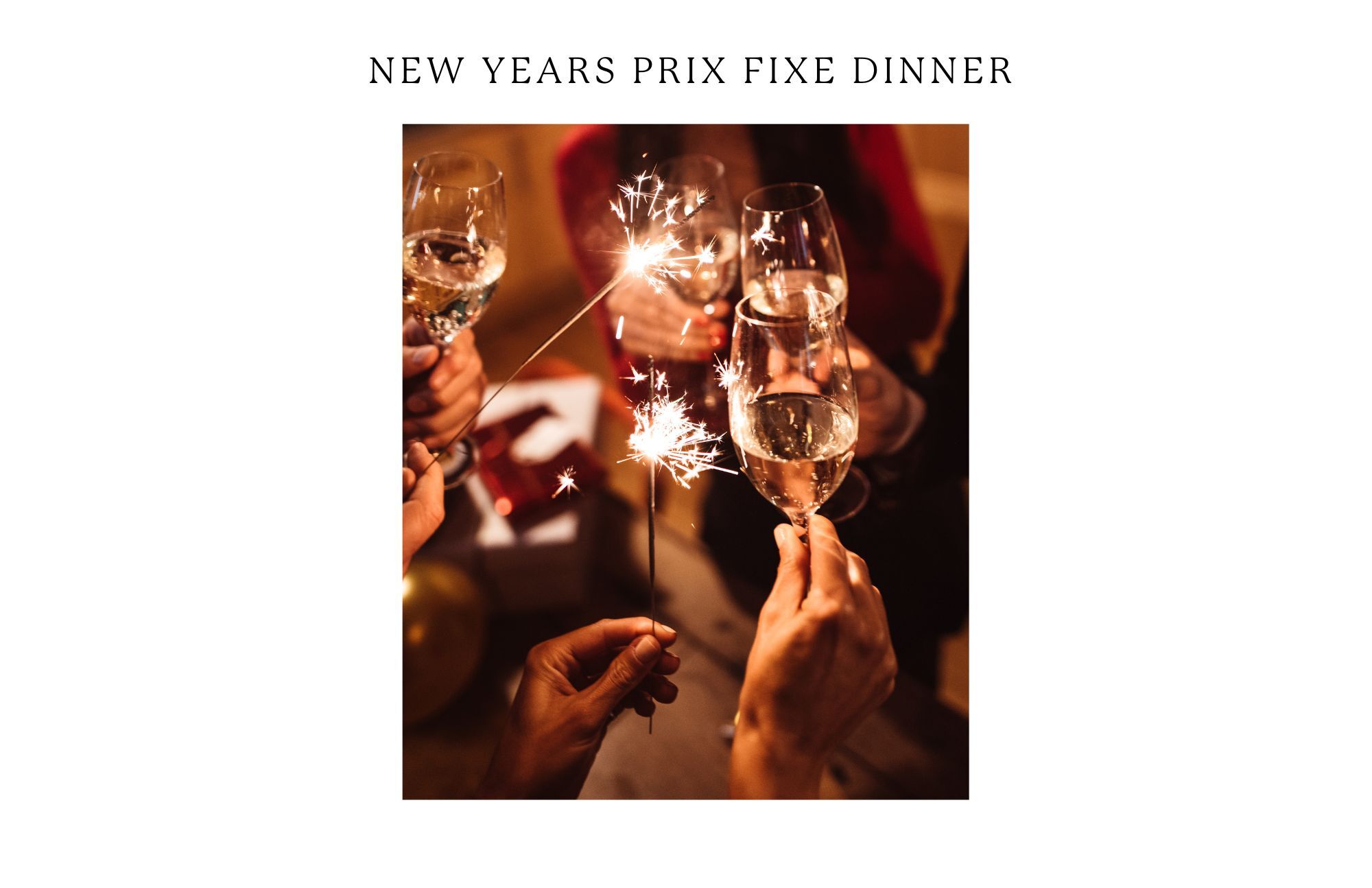 NYE Dinner 2023 Änna